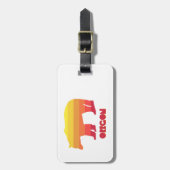 Étiquette À Bagage Oregon Bear (Devant Vertical)