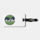 Étiquette À Bagage Oregon Desert Trail (Dos horizontal)