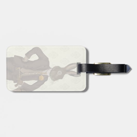 Étiquette À Bagage Oreille de Dapper 2 (Dos horizontal)