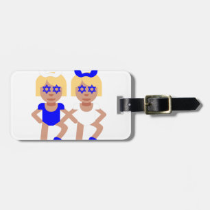 Étiquette À Bagage oreilles de lapin hanoukka