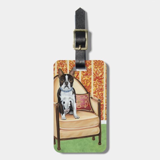 Étiquette À Bagage Oreo Cookie Boston (Devant Vertical)