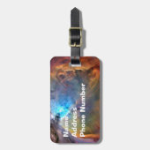 Étiquette À Bagage Orion Nebula Space Galaxy (Devant Vertical)