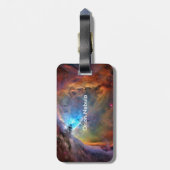Étiquette À Bagage Orion Nebula Space Galaxy (Dos Vertical)