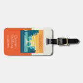 Étiquette À Bagage Orlando Floride (Devant horizontal)