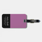 Étiquette À Bagage Ornement radiant I (Dos horizontal)