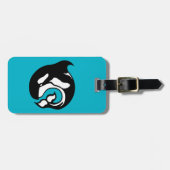 Étiquette À Bagage orque (Devant horizontal)