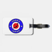 Étiquette À Bagage Osaka Japon (Dos horizontal)