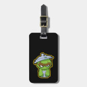 Étiquette À Bagage Oscar le Grouch Zombie (Devant Vertical)