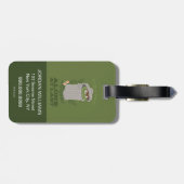 Étiquette À Bagage Oscar Le Groupement | Le Grand Extérieur (Dos horizontal)