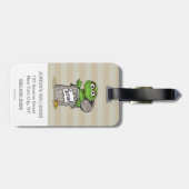 Étiquette À Bagage Oscar le mouvement du Groupement (Dos horizontal)