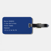 Étiquette À Bagage Otaries dans le canal beagle - Argentine (Dos horizontal)