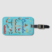 Étiquette À Bagage Ottawa Canada Summer Greetings (Devant Horizontal)