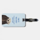Étiquette À Bagage Otter photo magnifique (Dos horizontal)