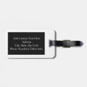 Étiquette À Bagage Oui nous avons fait, encore ! (Dos horizontal)