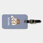 ÉTIQUETTE À BAGAGE OURS (Devant horizontal)