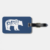 Étiquette À Bagage Ours Banff (Dos horizontal)