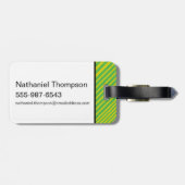 Étiquette À Bagage Ours Boo-Boo mignon (Dos horizontal)