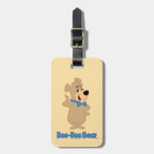 Étiquette À Bagage Ours Boo-Boo Précocieux (Devant Vertical)