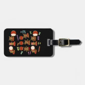 Étiquette À Bagage Ours de Kawaii d'étiquette d'identification de (Devant horizontal)