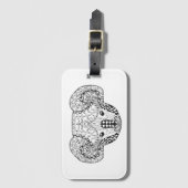 Étiquette À Bagage Ours de koala inspiré (Devant Vertical)