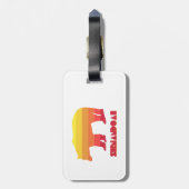 Étiquette À Bagage Ours de Shenandoah (Dos Vertical)