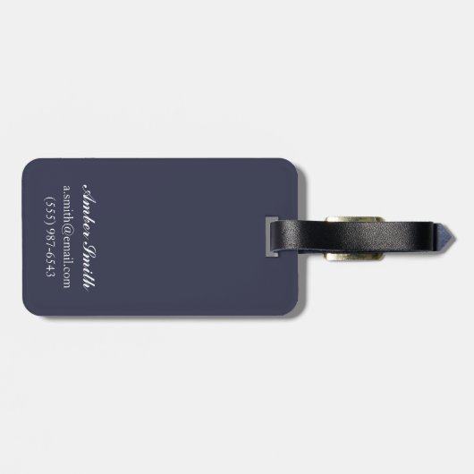 Étiquette À Bagage Ours et CUB - Anchorage, Alaska (Dos horizontal)