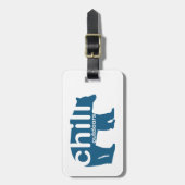 Étiquette À Bagage Ours extérieur de réfrigération (Devant Vertical)