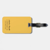 Étiquette À Bagage Ours noir dans la forêt - bâti Adams, Washington (Dos horizontal)