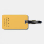 Étiquette À Bagage Ours noir dans la forêt - Ketchikan, Alaska (Dos horizontal)