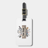 Étiquette À Bagage Outils d'entrepreneur de bricolage personnalisable (Devant Vertical)