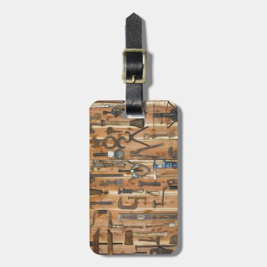 Étiquette À Bagage Outils du commerce (Devant Vertical)