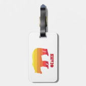 Étiquette À Bagage Ozarks Bear (Dos Vertical)