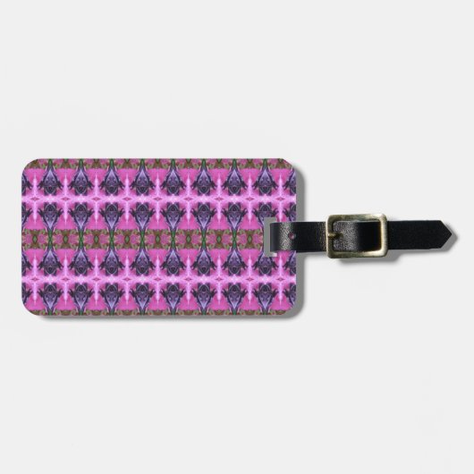 Étiquette À Bagage P&P Ikat Zen (Devant horizontal)
