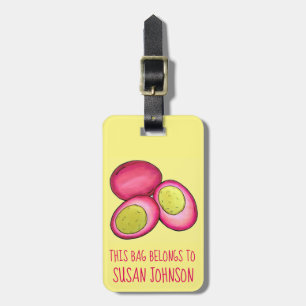 Étiquette À Bagage PA Néerlandais Nourriture Pické Dur Bois de better