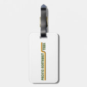 Étiquette À Bagage Pacific Northwest Trail (Dos Vertical)