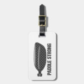 Étiquette À Bagage Paddle fort (Devant Vertical)