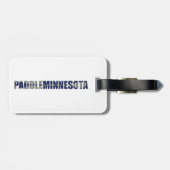 Étiquette À Bagage Paddle Minnesota Kayaking (Dos horizontal)