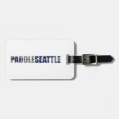 Étiquette À Bagage Paddle Seattle Kayaking (Devant horizontal)