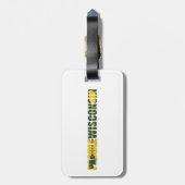 Étiquette À Bagage Paddle Wisconsin Kayaking (Dos Vertical)