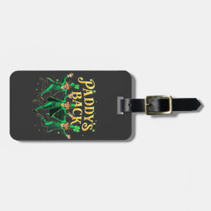 Étiquette À Bagage Paddy's Back Funny St Patrick's Day Trump Support