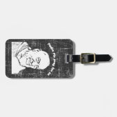 Étiquette À Bagage Padre Pio (Devant horizontal)