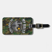 Étiquette À Bagage Paintball on Your Face (Devant horizontal)