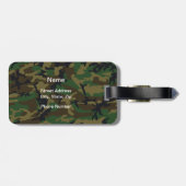 Étiquette À Bagage Paintball on Your Face (Dos horizontal)