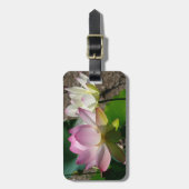 Étiquette À Bagage Pair de Lotus (Devant Vertical)