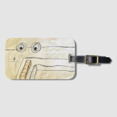 Étiquette À Bagage PairageGlacialEyeballs.exe (Devant Horizontal)