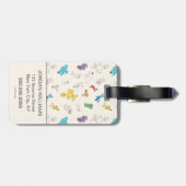 Étiquette À Bagage Pal de rue Sésame | Ajouter Votre Nom (Dos horizontal)