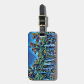 Étiquette À Bagage Palm Grove (Devant Vertical)