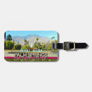 Étiquette À Bagage Palm Springs