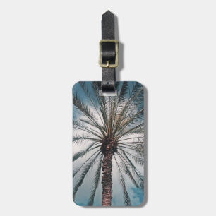 Étiquette À Bagage Palmier personnalisé - étiquette de bagage