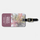 Étiquette À Bagage Palmier rêveur (Devant horizontal)